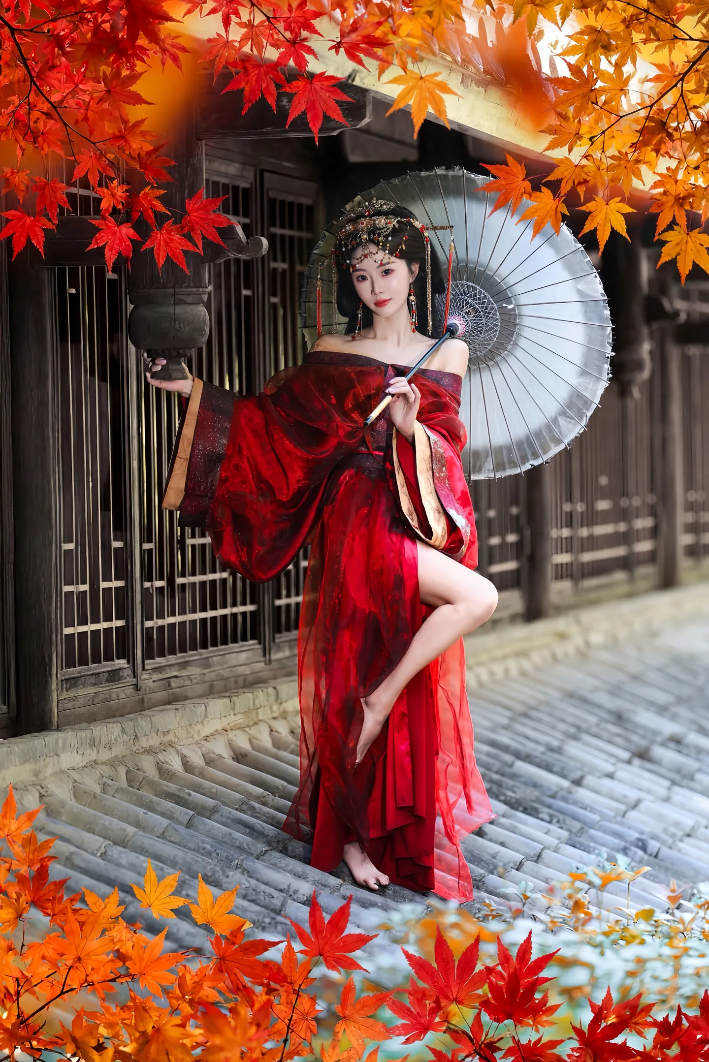 红色战国袍（宿命感）